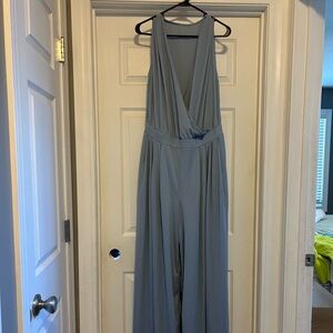 HALARA Textured Blue Fabric